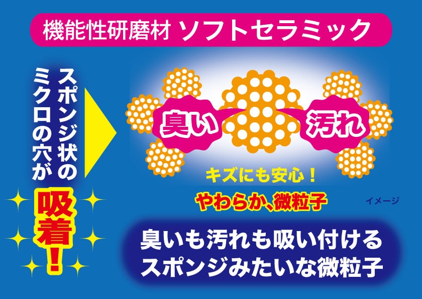 機能性研磨剤｜お家のガンコ汚れ落としシリーズ【イオン限定販売商品】　 